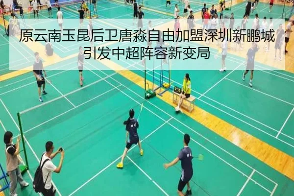 原云南玉昆后卫唐淼自由加盟深圳新鹏城引发中超阵容新变局
